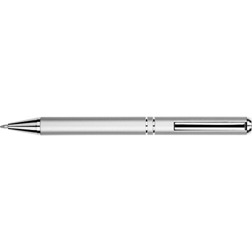 Kugelschreiber Lagos Metallic , Promo Effects, silber, Aluminium, 14,70cm x 2,10cm (Länge x Breite), Bild 6