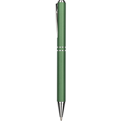 Kugelschreiber Lagos Metallic , Promo Effects, grün, Aluminium, 14,70cm x 2,10cm (Länge x Breite), Bild 3