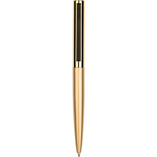 Kugelschreiber Marokko , Promo Effects, gold, Aluminium, 14,30cm x 1,20cm (Länge x Breite), Bild 5