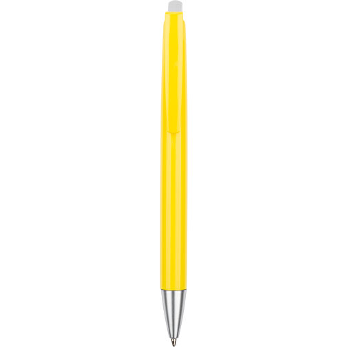 Kugelschreiber Roxi Color , Promo Effects, gelb, Kunststoff, 14,10cm (Länge), Bild 4