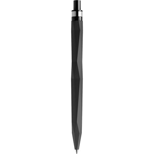 Prodir QS20 Soft Touch PRS Push Kugelschreiber , Prodir, schwarz / silber, Kunststoff/Metall, 14,10cm x 1,60cm (Länge x Breite), Bild 3