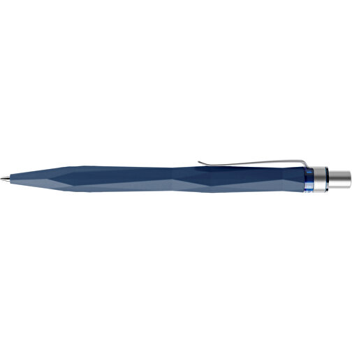 Prodir QS20 Soft Touch PRS Push Kugelschreiber , Prodir, sodalithblau / silber satiniert, Kunststoff/Metall, 14,10cm x 1,60cm (Länge x Breite), Bild 5
