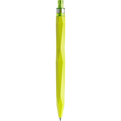 Prodir QS20 PMS Push Kugelschreiber , Prodir, gelbgrün, Kunststoff/Metall, 14,10cm x 1,60cm (Länge x Breite), Bild 3