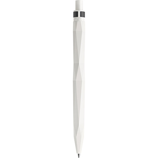 Prodir QS20 PMS Push Kugelschreiber , Prodir, weiß / schwarz, Kunststoff/Metall, 14,10cm x 1,60cm (Länge x Breite), Bild 3