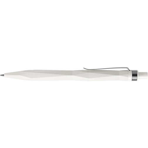 Prodir QS20 PMS Push Kugelschreiber , Prodir, weiß / graphit, Kunststoff/Metall, 14,10cm x 1,60cm (Länge x Breite), Bild 5