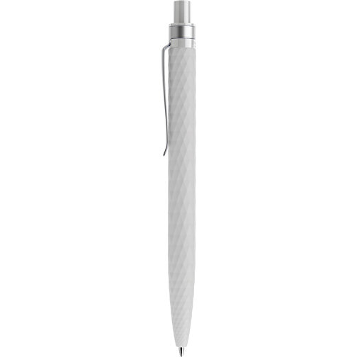 Prodir QS01 Soft Touch PRS Push Kugelschreiber , Prodir, zementgrau, Kunststoff/Metall, 14,10cm x 1,60cm (Länge x Breite), Bild 2
