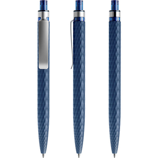 Prodir QS01 PMS Push Kugelschreiber , Prodir, sodalithblau, Kunststoff/Metall, 14,10cm x 1,60cm (Länge x Breite), Bild 6