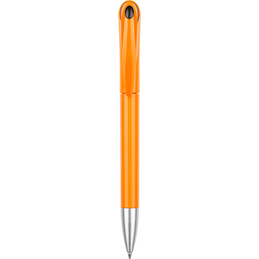 Kugelschreiber Halo , Promo Effects, orange / schwarz, Kunststoff, 14,00cm (Länge), Bild 4