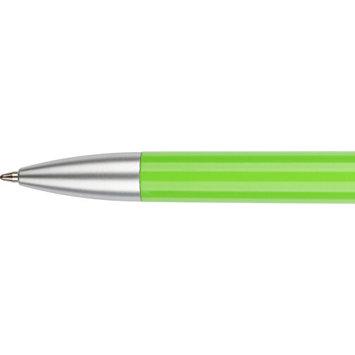 Kugelschreiber Halo , Promo Effects, grün / weiß, Kunststoff, 14,00cm (Länge), Bild 8