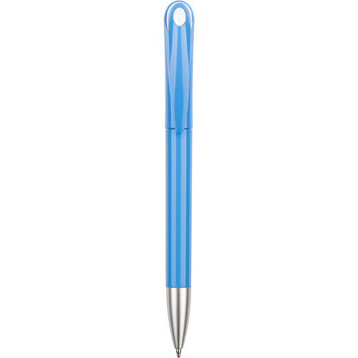 Kugelschreiber Halo , Promo Effects, blau / weiß, Kunststoff, 14,00cm (Länge), Bild 4