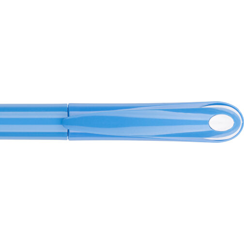Kugelschreiber Halo , Promo Effects, blau / weiß, Kunststoff, 14,00cm (Länge), Bild 9