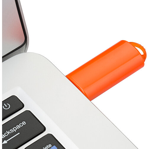 USB-Stick SPRING 3.0 32GB , Promo Effects MB , orange MB , 32 GB , Kunststoff MB , 10 - 45 MB/s MB , 5,80cm x 1,20cm x 2,10cm (Länge x Höhe x Breite), Bild 5