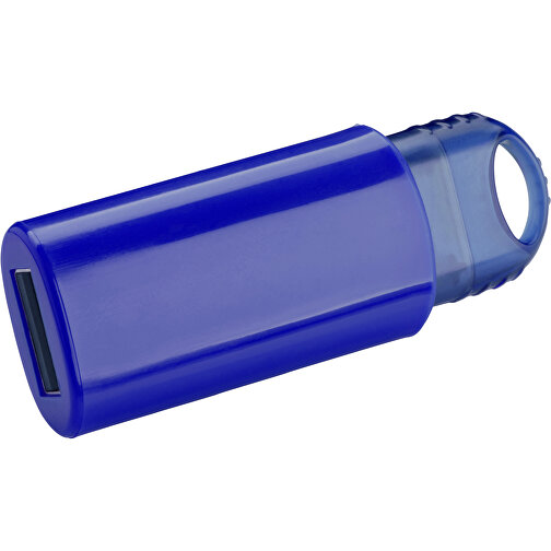 USB-Stick SPRING 3.0 64GB , Promo Effects MB , blau MB , 65 GB , Kunststoff MB , 10 - 45 MB/s MB , 5,80cm x 1,20cm x 2,10cm (Länge x Höhe x Breite), Bild 2