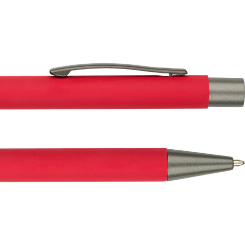 Kugelschreiber Seattle Soft Touch , Promo Effects, rot, Metall, 13,50cm x 0,80cm (Länge x Breite), Bild 4