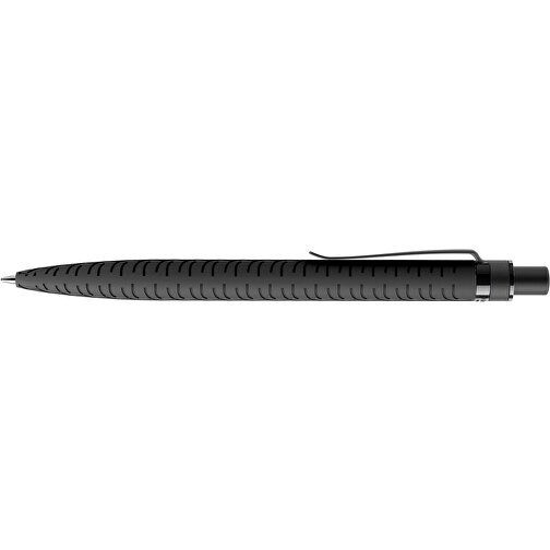 Prodir QS03 Soft Touch PRS Push Kugelschreiber , Prodir, schwarz/schwarz satiniert, Kunststoff/Metall, 14,10cm x 1,60cm (Länge x Breite), Bild 5