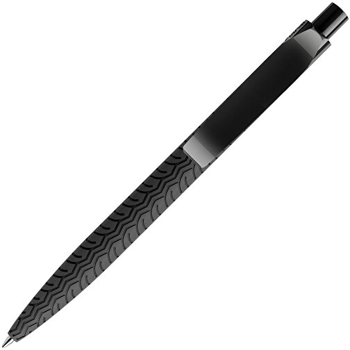 Prodir QS03 PRP Push Kugelschreiber , Prodir, schwarz, Kunststoff, 14,10cm x 1,60cm (Länge x Breite), Bild 4