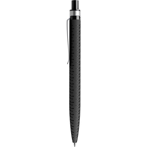 Prodir QS03 PMS Push Kugelschreiber , Prodir, schwarz/silber, Kunststoff/Metall, 14,10cm x 1,60cm (Länge x Breite), Bild 2