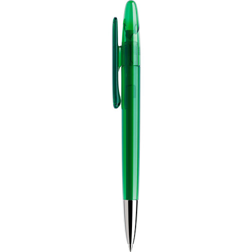 Prodir DS5 TTC Twist Kugelschreiber , Prodir, dunkelgrün, Kunststoff/Metall, 14,30cm x 1,60cm (Länge x Breite), Bild 2