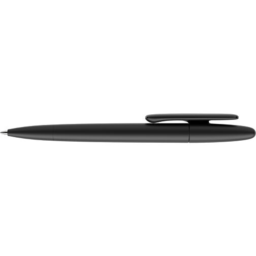 Prodir DS5 TRR Twist Kugelschreiber , Prodir, schwarz/schwarz, Kunststoff, 14,30cm x 1,60cm (Länge x Breite), Bild 5