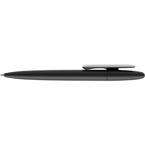 Prodir DS5 TRR Twist Kugelschreiber , Prodir, schwarz/weiß, Kunststoff, 14,30cm x 1,60cm (Länge x Breite), Bild 5