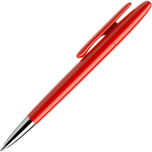 Prodir DS5 TPC Twist Kugelschreiber , Prodir, rot, Kunststoff/Metall, 14,30cm x 1,60cm (Länge x Breite), Bild 4