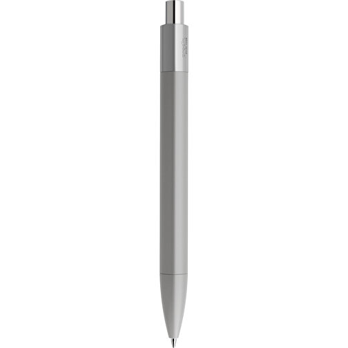 Prodir DS4 PMM Push Kugelschreiber , Prodir, delfingrau / silber poliert, Kunststoff, 14,10cm x 1,40cm (Länge x Breite), Bild 3