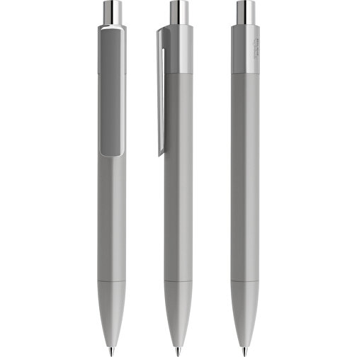 Prodir DS4 PMM Push Kugelschreiber , Prodir, delfingrau / silber poliert, Kunststoff, 14,10cm x 1,40cm (Länge x Breite), Bild 6