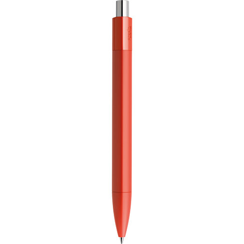 Prodir DS4 PMM Push Kugelschreiber , Prodir, rot / silber poliert, Kunststoff, 14,10cm x 1,40cm (Länge x Breite), Bild 3