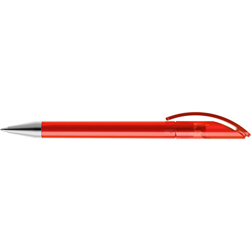 Prodir DS3 TFS Twist Kugelschreiber , Prodir, rot, Kunststoff/Metall, 13,80cm x 1,50cm (Länge x Breite), Bild 5