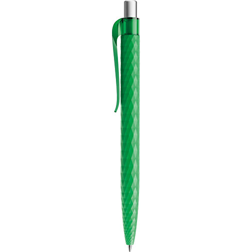 Prodir QS01 PRT Push Kugelschreiber , Prodir, hellgrün/silber satiniert, Kunststoff/Metall, 14,10cm x 1,60cm (Länge x Breite), Bild 2
