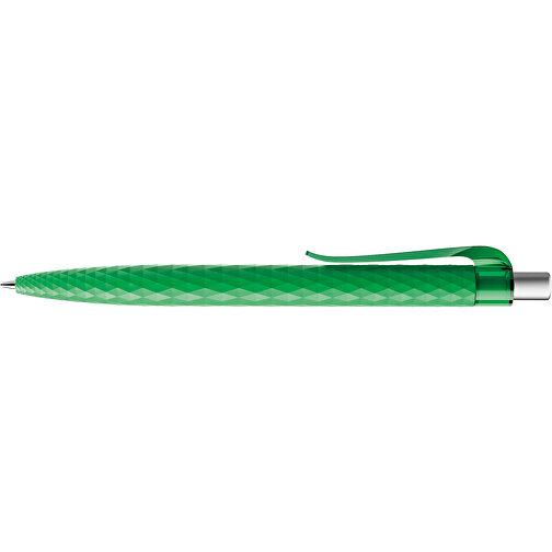 Prodir QS01 PRT Push Kugelschreiber , Prodir, hellgrün/silber satiniert, Kunststoff/Metall, 14,10cm x 1,60cm (Länge x Breite), Bild 5