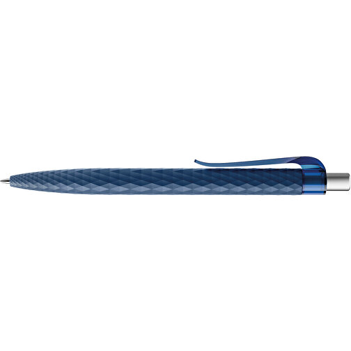 Prodir QS01 PRT Push Kugelschreiber , Prodir, sodalithblau/silber, Kunststoff/Metall, 14,10cm x 1,60cm (Länge x Breite), Bild 5