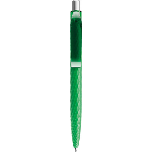 Prodir QS01 PMT Push Kugelschreiber , Prodir, hellgrün/silber satiniert, Kunststoff/Metall, 14,10cm x 1,60cm (Länge x Breite), Bild 1