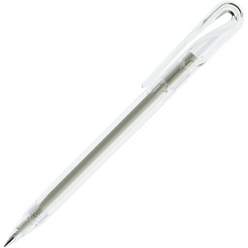 Prodir DS1 TTT Twist Kugelschreiber , Prodir, klar, Kunststoff, 14,10cm x 1,40cm (Länge x Breite), Bild 4