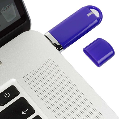 USB-Stick Focus Glänzend 3.0 64GB , Promo Effects MB , lila MB , 65 GB , Kunststoff MB , 10 - 45 MB/s MB , , Bild 4