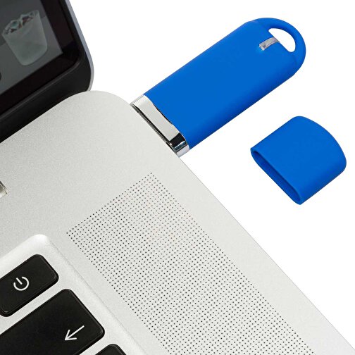 USB-Stick Focus Matt 3.0 64GB , Promo Effects MB , blau MB , 65 GB , Kunststoff MB , 10 - 45 MB/s MB , , Bild 4