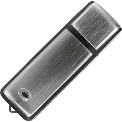 USB-Stick AMBIENT  64GB , Promo Effects MB , schwarz MB , 65 GB , Aluminium / Kunststoff MB , 3 - 10 MB/s MB , 6,70cm x 0,90cm x 2,10cm (Länge x Höhe x Breite), Bild 1