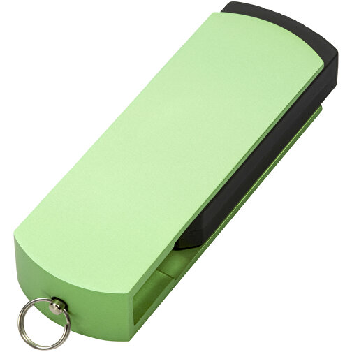 USB-Stick COVER 3.0 64GB , Promo Effects MB , grün MB , 65 GB , Kunststoff/Aluminium MB , 10 - 45 MB/s MB , 5,40cm x 0,85cm x 1,70cm (Länge x Höhe x Breite), Bild 2