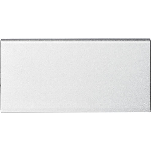 Plate 8000 MAh Aluminium-Powerbank , silber, Aluminium, 0,99cm x 15,30cm x 7,60cm (Länge x Höhe x Breite), Bild 8