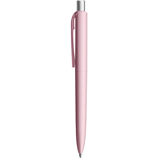 Prodir DS8 PRR Push Kugelschreiber , Prodir, rosé/silber satiniert, Kunststoff/Metall, 14,10cm x 1,50cm (Länge x Breite), Bild 2