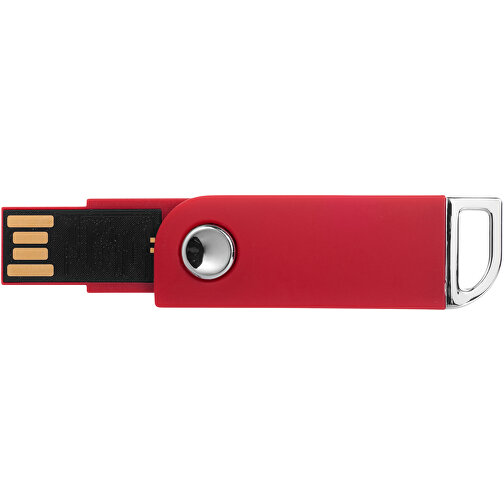 Swivel Rectangular USB-Stick , rot MB , 32 GB , Kunststoff MB , 5,40cm x 1,70cm x 0,70cm (Länge x Höhe x Breite), Bild 7