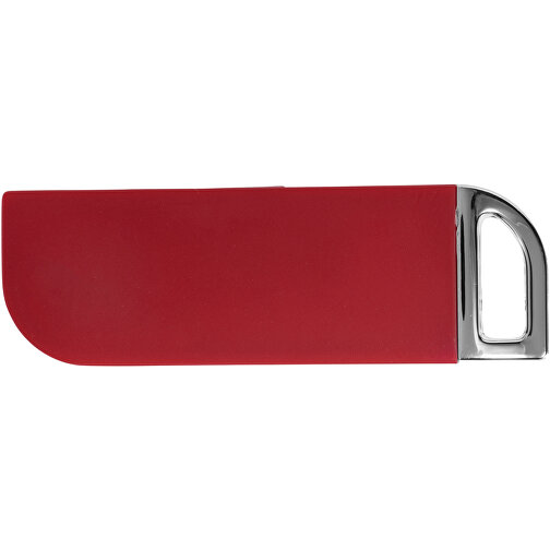 Swivel Rectangular USB-Stick , rot MB , 8 GB , Kunststoff MB , 5,40cm x 1,70cm x 0,70cm (Länge x Höhe x Breite), Bild 4