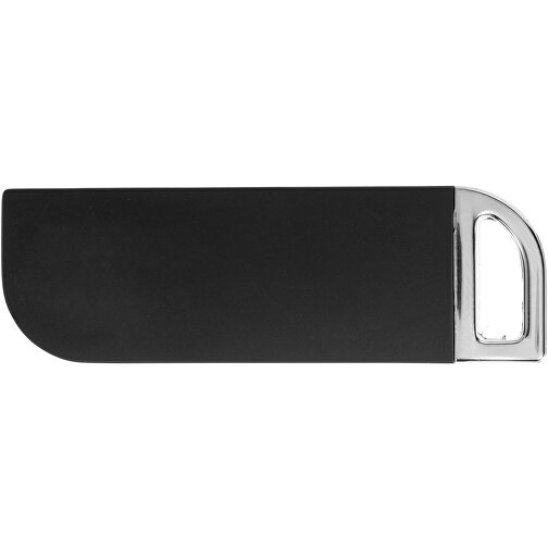 Swivel Rectangular USB-Stick , schwarz MB , 2 GB , Kunststoff MB , 5,40cm x 1,70cm x 0,70cm (Länge x Höhe x Breite), Bild 4