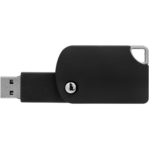 Swivel Square USB-Stick , schwarz MB , 32 GB , Kunststoff MB , 5,00cm x 3,10cm x 1,00cm (Länge x Höhe x Breite), Bild 7
