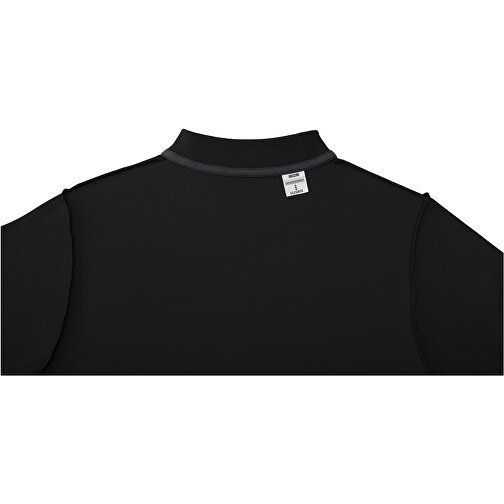 Helios Poloshirt Für Damen , schwarz, Piqué Strick 100% BCI Baumwolle, 180 g/m2, XL, , Bild 6
