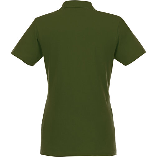 Helios Poloshirt Für Damen , armeegrün, Piqué Strick 100% BCI Baumwolle, 180 g/m2, XS, , Bild 4