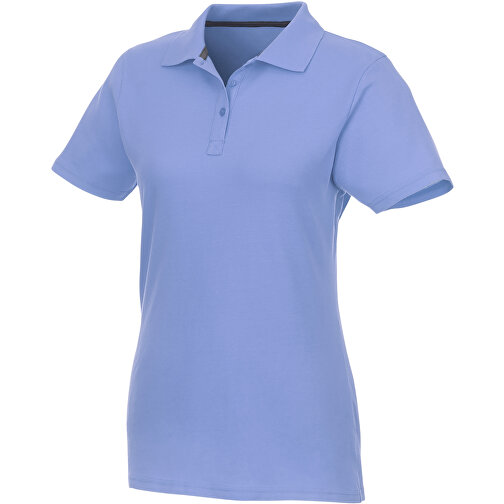 Helios Poloshirt Für Damen , hellblau, Piqué Strick 100% BCI Baumwolle, 180 g/m2, S, , Bild 1