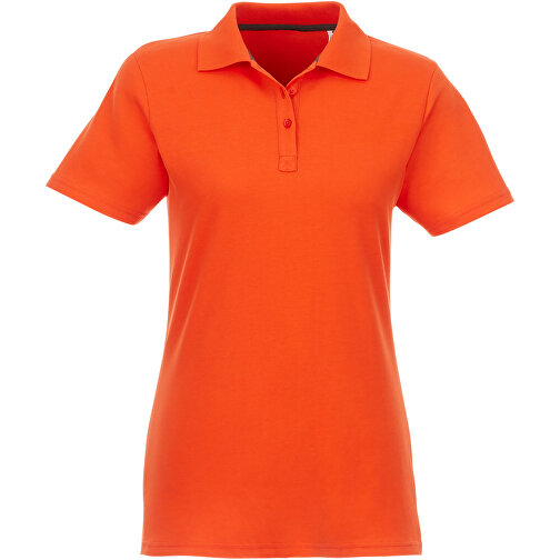 Helios Poloshirt Für Damen , orange, Piqué Strick 100% BCI Baumwolle, 180 g/m2, XXL, , Bild 4