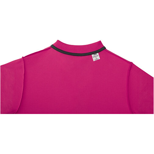 Helios Poloshirt Für Damen , magenta, Piqué Strick 100% BCI Baumwolle, 180 g/m2, XS, , Bild 6