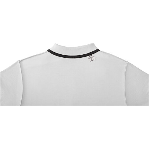 Helios Poloshirt Für Damen , weiß, Piqué Strick 100% BCI Baumwolle, 180 g/m2, XXL, , Bild 6